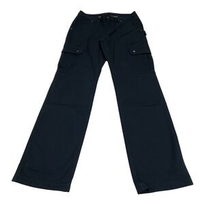 Duluth‎ Trading Co Curvesetter Waistband Women's Navy Cargo Style Pant Size 4X33